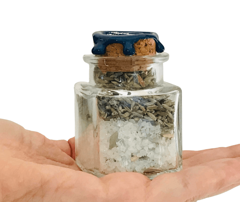 Cleansed and Charged: Crystal Banishing Intention Jar - Dorian Lynn