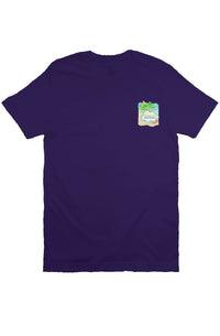 Fruit of the Spirit Retro Style T Shirt Purple - Dorian Lynn