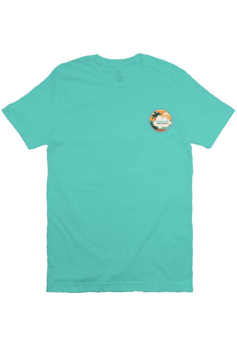 Salt and Light Retro Style Sun T Shirt Teal - Dorian Lynn
