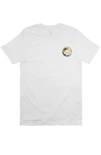 Salt and Light Retro Style Sun T Shirt White - Dorian Lynn